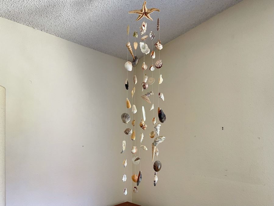 Custom Organic Sea Shells Mobile 45L