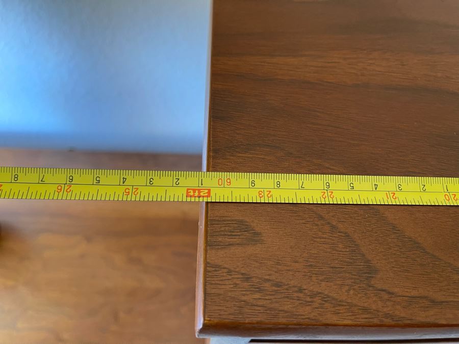 Mid-Century Modern Stanley Furniture Bedroom Set Includes: Dresser 68W X 18D X 31H, Nightstand 24W X 15D X 22.5H And Mid-Century Modern Table Lamp 34.5H [Photo 17]