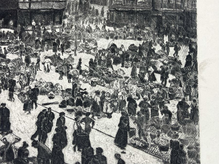 Pair Of Vintage Signed European Etchings 12 X 9, 8 X 11 [Photo 7]