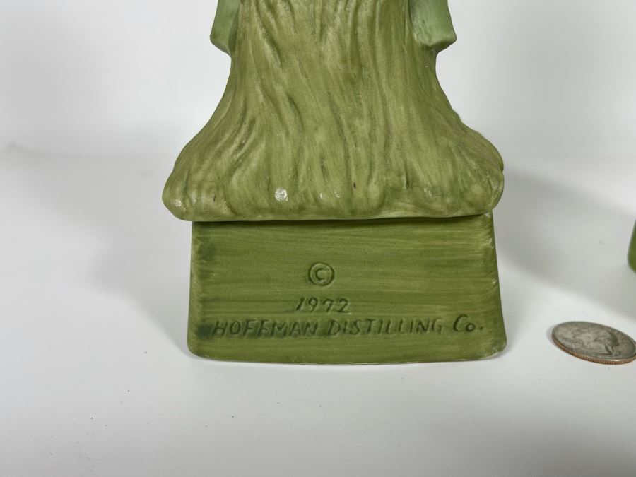 Mr. Lucky Series Hoffman Distilling Co Kentucky Straight Bourbon Whiskey Decants Mr. Lucky (Not Sealed) And Mrs. Lucky (Sealed) 12H [Photo 8]