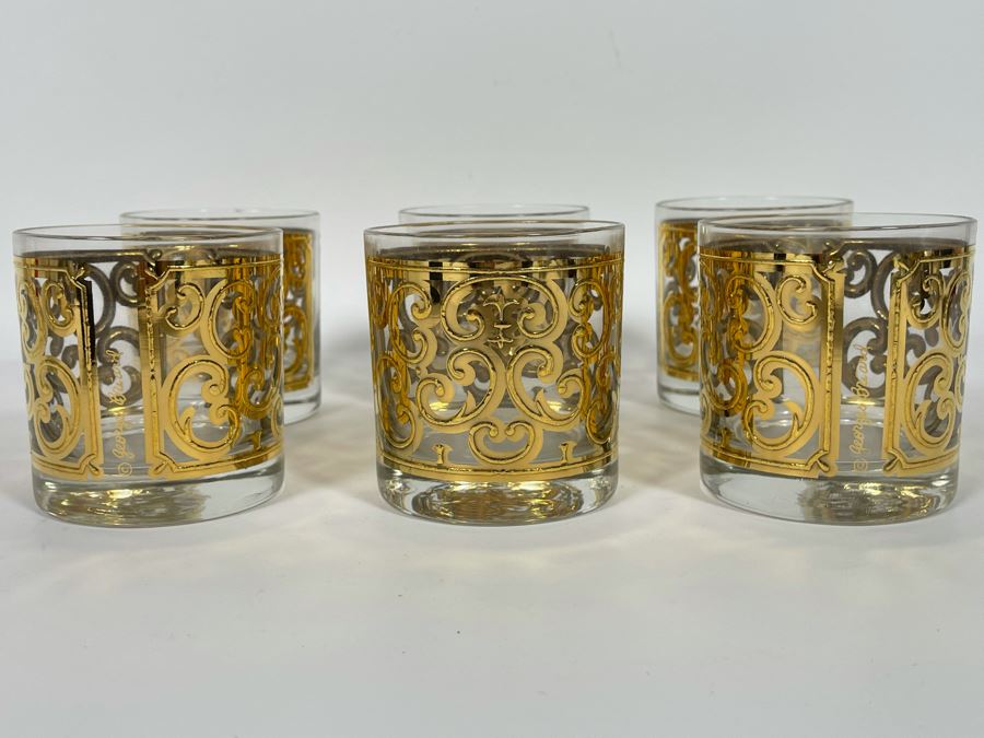 (6) Mid-Century Georges Briard Barware Glasses 3.5H [Photo 3]