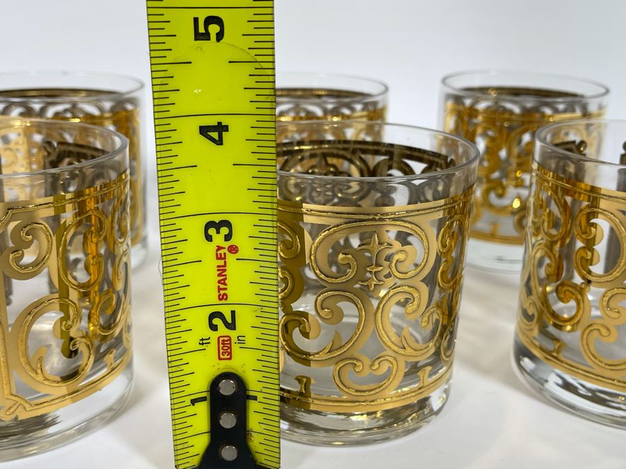 (6) Mid-Century Georges Briard Barware Glasses 3.5H [Photo 7]