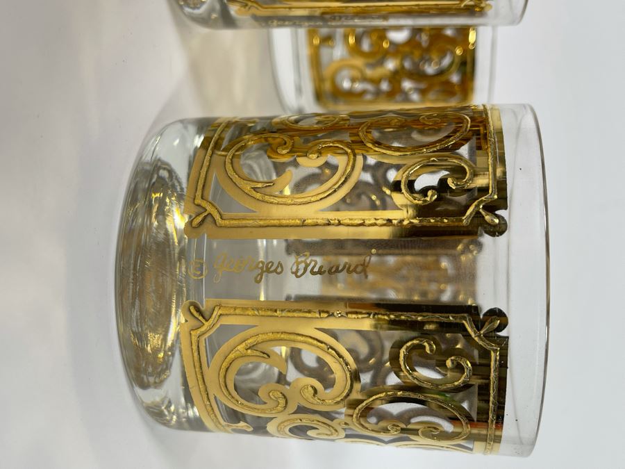 (6) Mid-Century Georges Briard Barware Glasses 3.5H [Photo 5]
