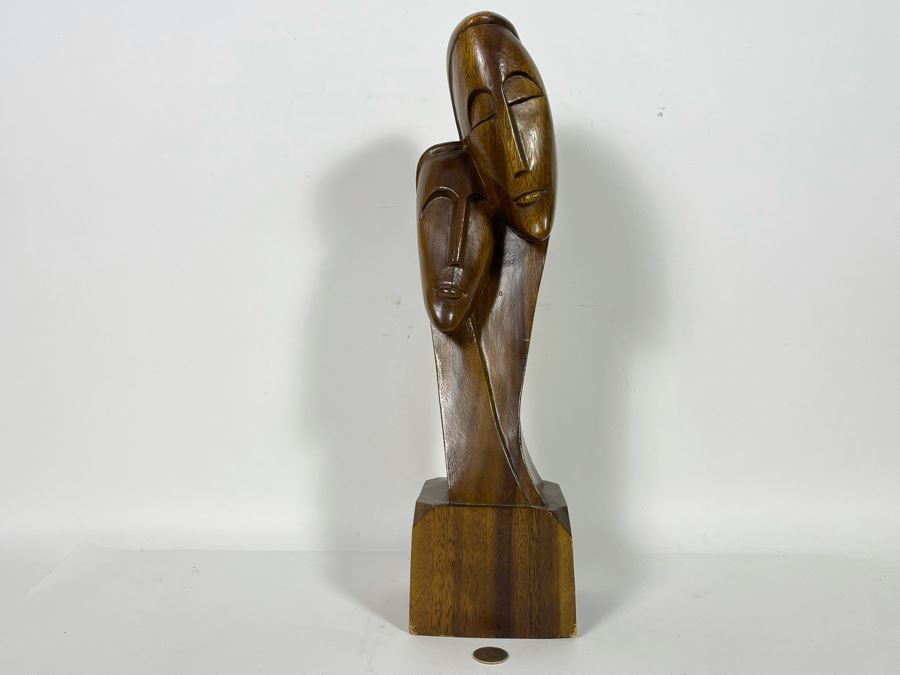 Lina Vizcarra-Oandasan Hand Carved Sculpture From The Philippines 18H [Photo 3]