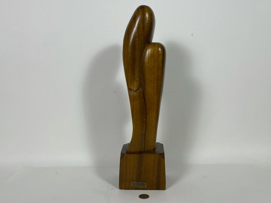 Lina Vizcarra-Oandasan Hand Carved Sculpture From The Philippines 18H [Photo 6]