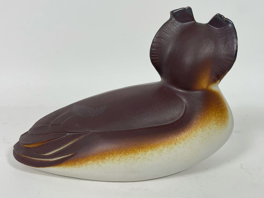 Paul Hoff Designed Gustavsberg Sweden Skaggdopping Bird Figurine 7W X 5H [Photo 6]