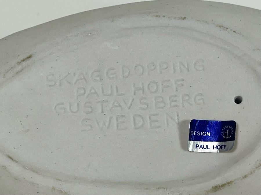 Paul Hoff Designed Gustavsberg Sweden Skaggdopping Bird Figurine 7W X 5H [Photo 9]