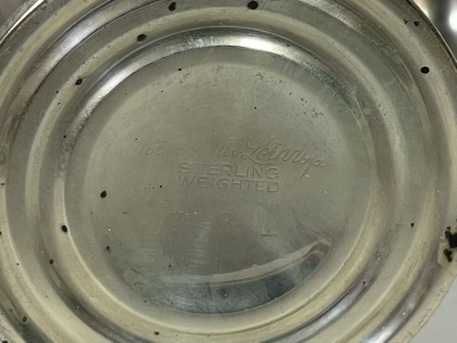 Gorham Sterling Silver Candle Snuffer And Sterling Silver Weighted Salt & Pepper Shakers  [Photo 6]