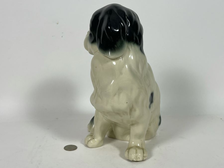Vintage Shih Tzu Dog Breed Sculpture Probably Italian 10W X 10H [Photo 9]