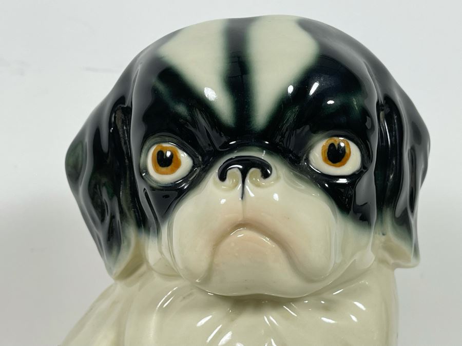 Vintage Shih Tzu Dog Breed Sculpture Probably Italian 10W X 10H [Photo 6]