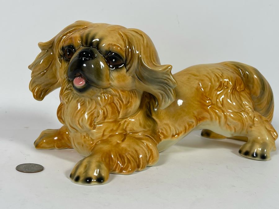 Goebel Shih Tzu Dog Breed Sculpture West Germany 12W X 5.5H [Photo 2]
