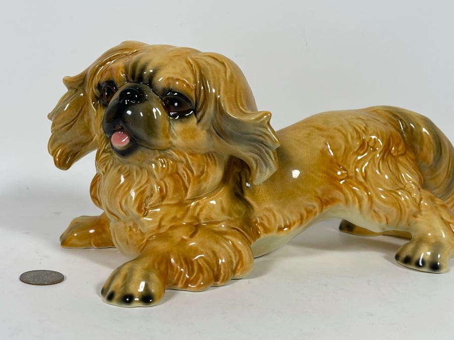 Goebel Shih Tzu Dog Breed Sculpture West Germany 12W X 5.5H [Photo 3]