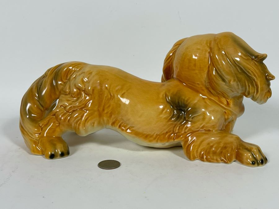 Goebel Shih Tzu Dog Breed Sculpture West Germany 12W X 5.5H [Photo 7]