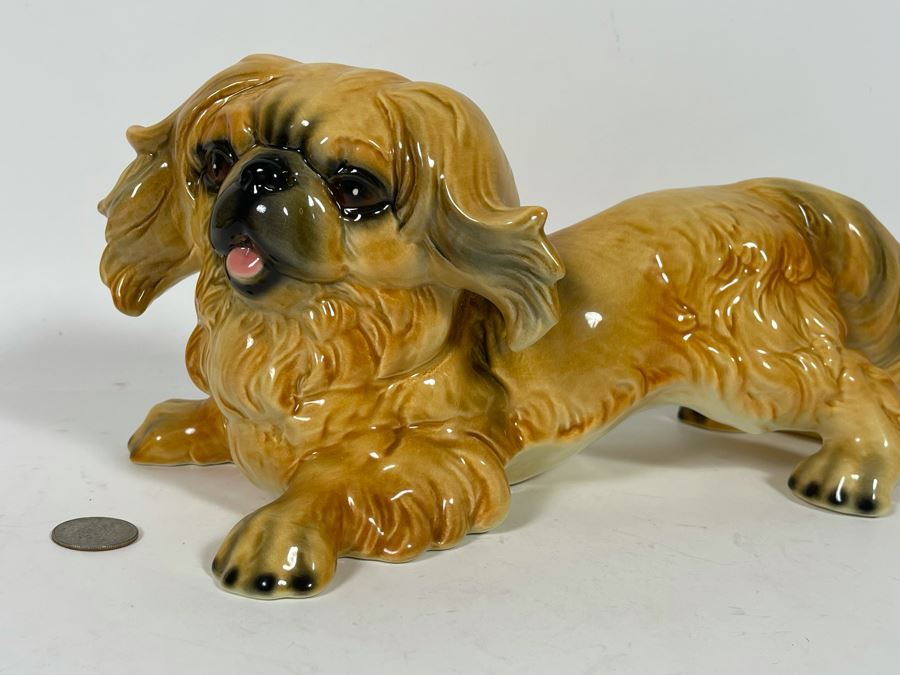 Goebel Shih Tzu Dog Breed Sculpture West Germany 12W X 5.5H [Photo 4]