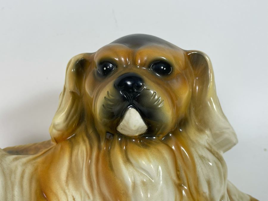 Italian Shih Tzu Dog Breed Ceramic Sculpture 12W X 7H [Photo 5]