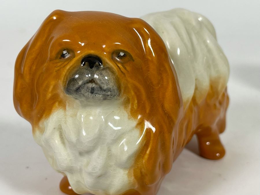 Three Vintage Small Shih Tzu Dog Breed Figurines One Is The Mortens Studio 4H [Photo 17]