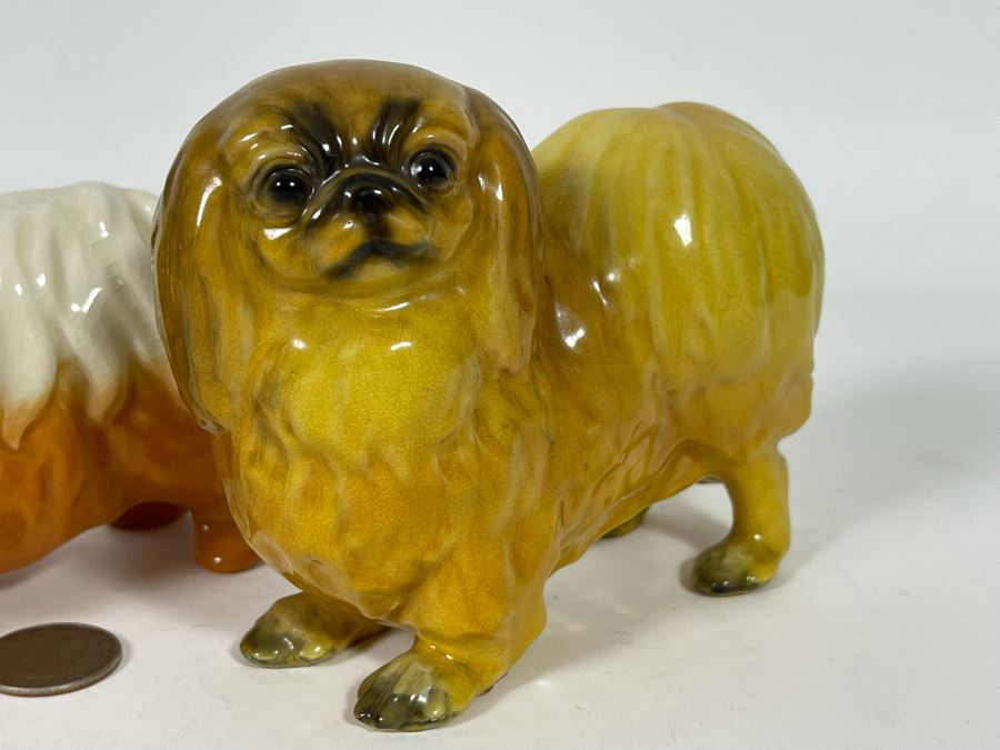 Three Vintage Small Shih Tzu Dog Breed Figurines One Is The Mortens Studio 4H [Photo 5]