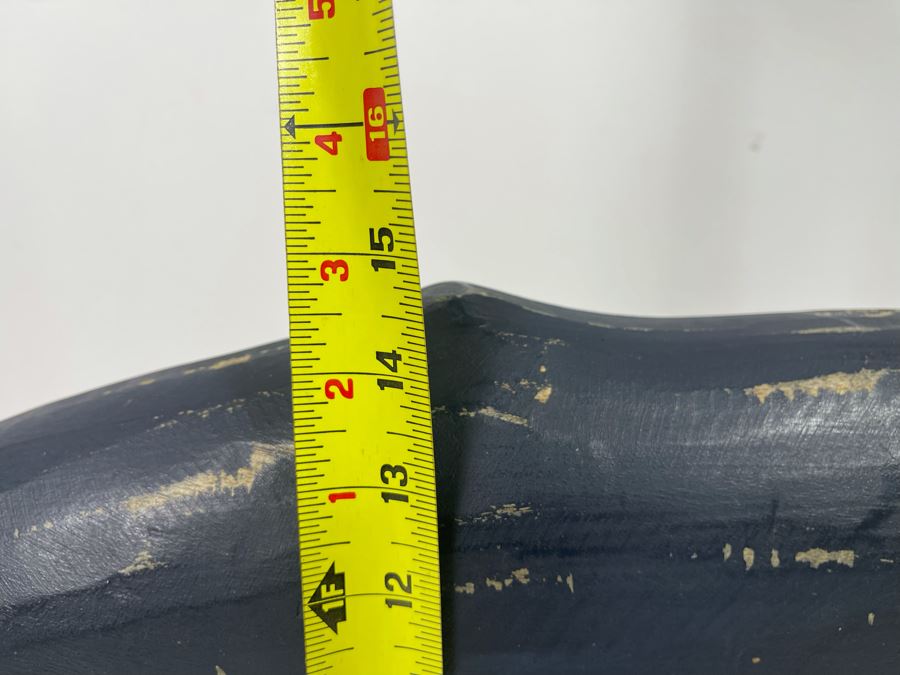 Large Decorative Whale Sculpture 33W X 15H [Photo 7]