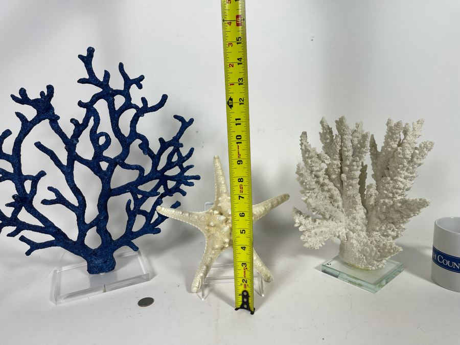 Decorative Faux Coral And Starfish Home Decor [Photo 7]