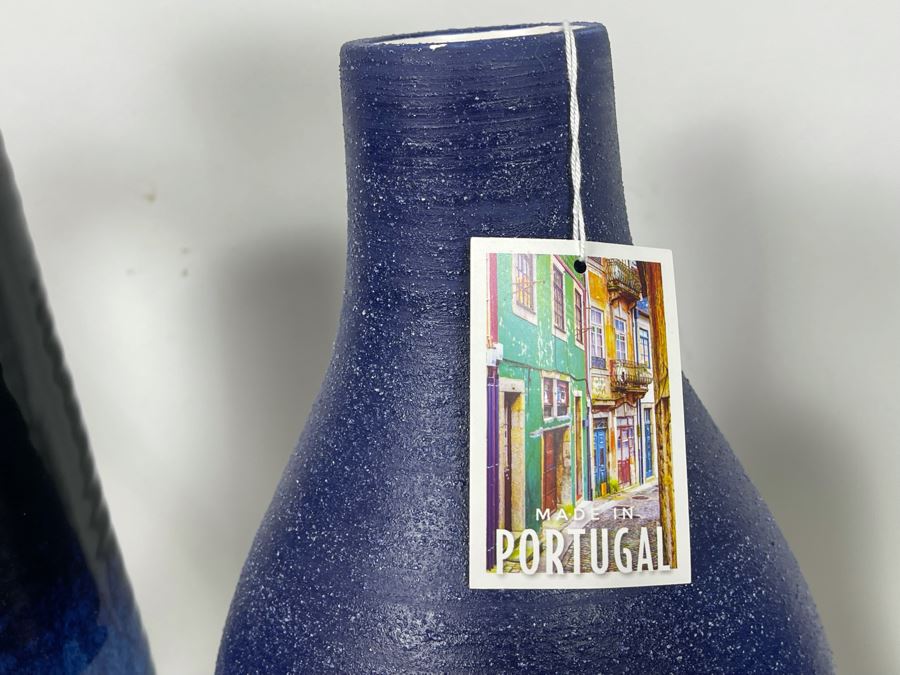 Three Vases And Tall Pitcher 14”H [Photo 7]