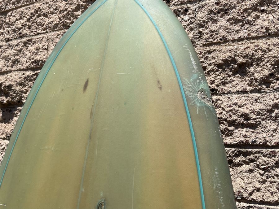 Vintage Surfboards La Jolla Shaped by Bear Mirandon 99”L X 21”W [Photo 14]