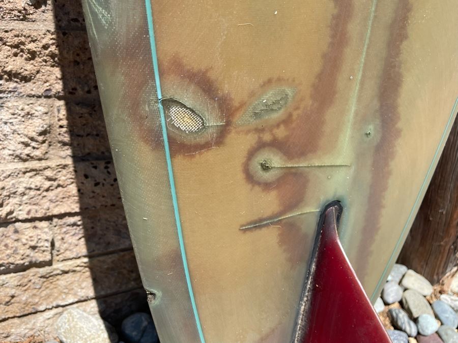 Vintage Surfboards La Jolla Shaped by Bear Mirandon 99”L X 21”W [Photo 11]