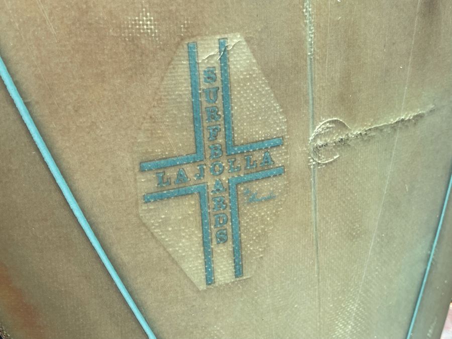 Vintage Surfboards La Jolla Shaped by Bear Mirandon 99”L X 21”W [Photo 6]