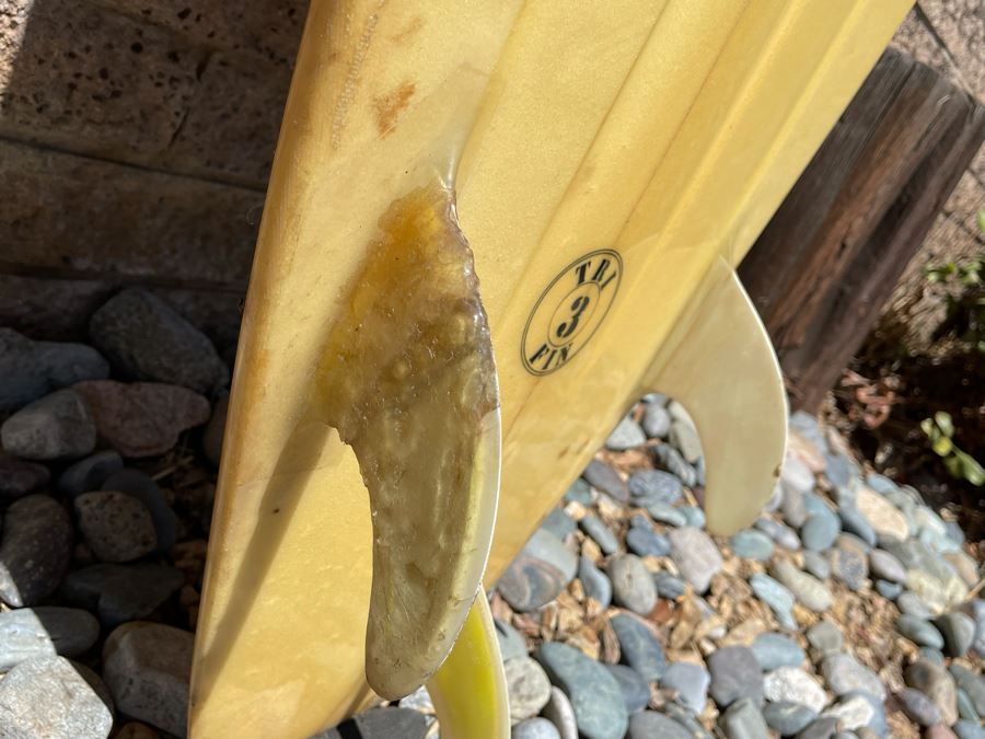 Vintage Variflex Of California Surfboard 71”L X 19”W [Photo 9]