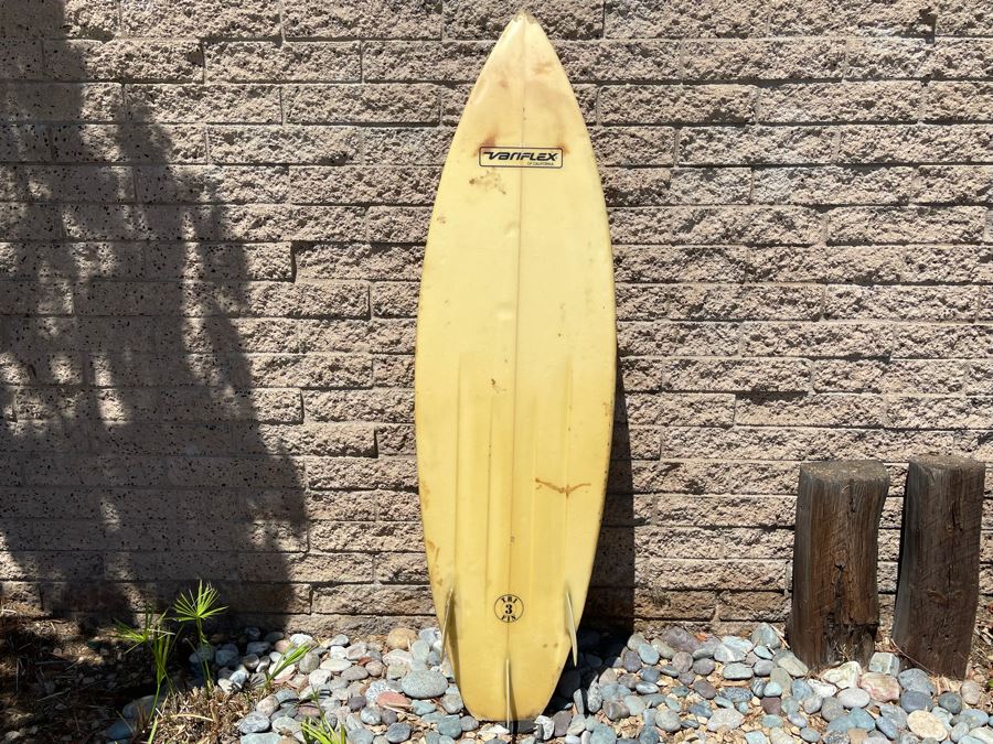 Vintage Variflex Of California Surfboard 71”L X 19”W [Photo 3]