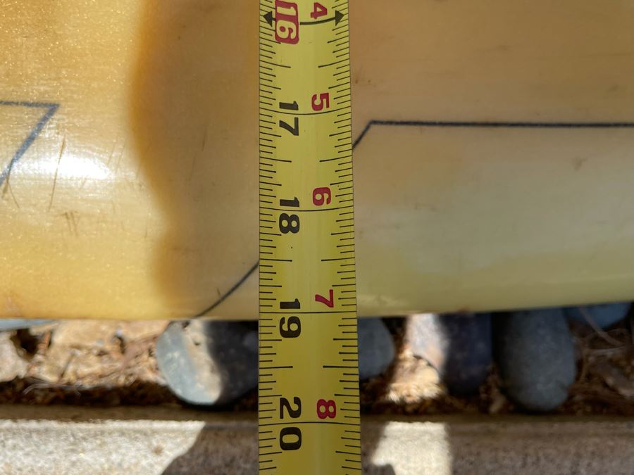 Vintage Variflex Of California Surfboard 71”L X 19”W [Photo 11]