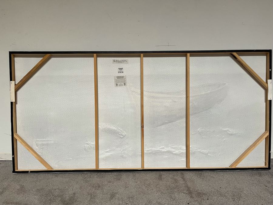 Ocean Boat 3-D Canvas Print 27 X 60 [Photo 6]