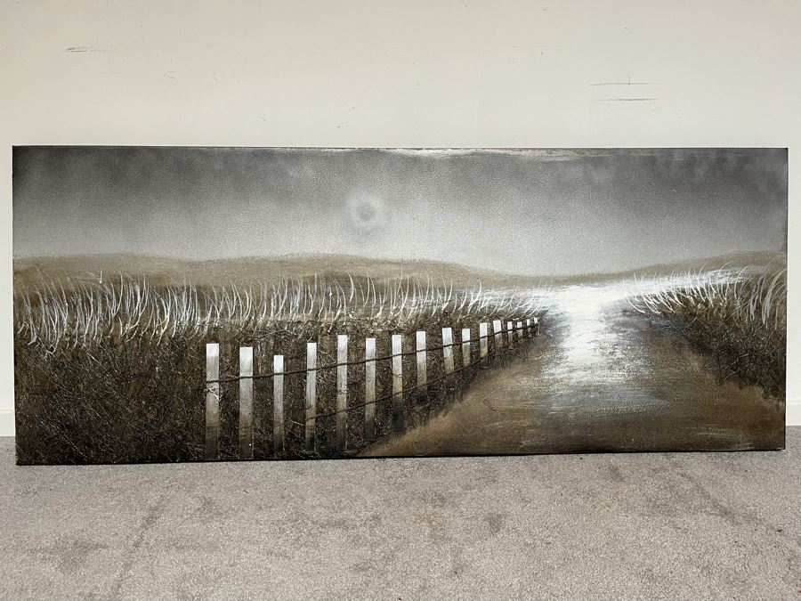 Beach Scene 3-D Canvas Print 59 X 24 [Photo 3]