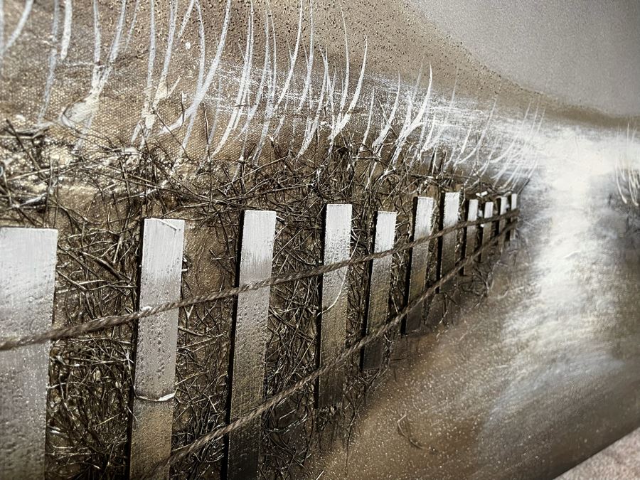 Beach Scene 3-D Canvas Print 59 X 24 [Photo 6]