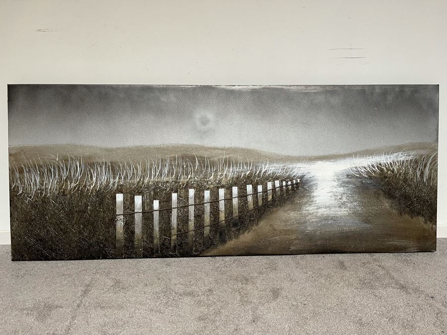 Beach Scene 3-D Canvas Print 59 X 24 [Photo 2]