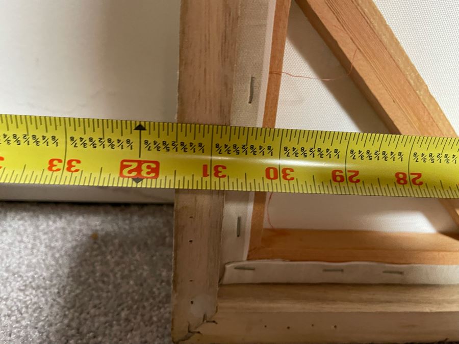 Vintage Beach Scene Canvas Print 31.5 X 31.5 [Photo 6]