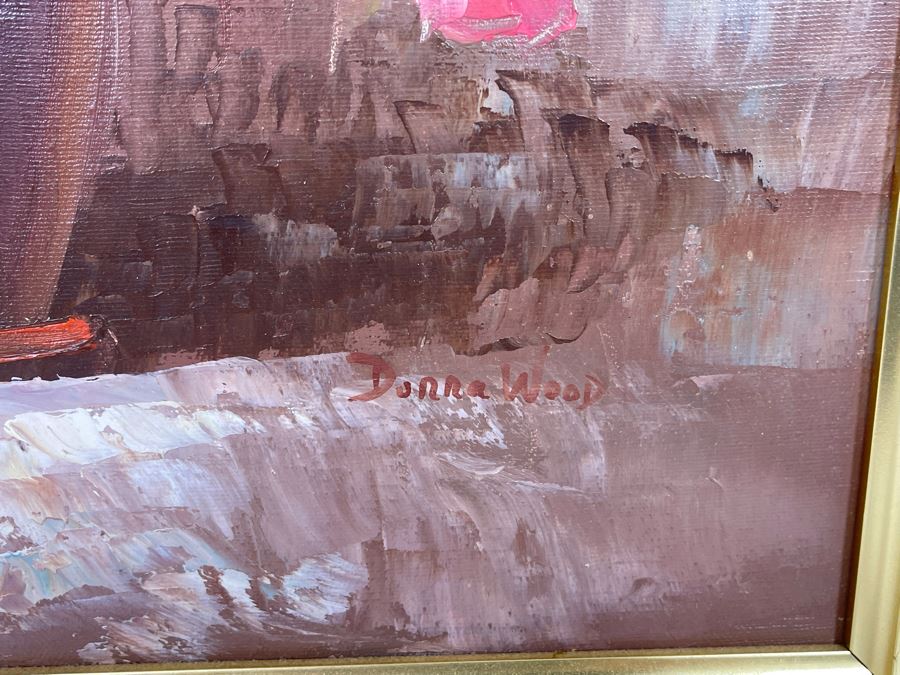 Original Still Life Painting By Donna Wood 16 X 20 Framed 21 X 25 [Photo 7]