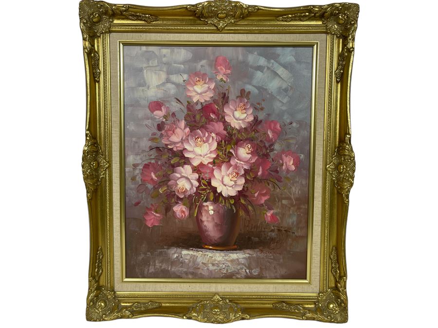 Original Still Life Painting By Donna Wood 16 X 20 Framed 21 X 25 [Photo 1]
