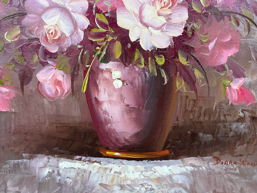 Original Still Life Painting By Donna Wood 16 X 20 Framed 21 X 25 [Photo 6]