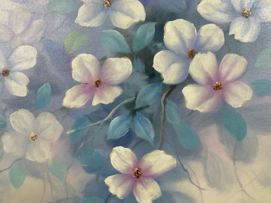 Original Still Life Painting By A. Herbert 24 X 20 Framed 30 X 26 [Photo 5]