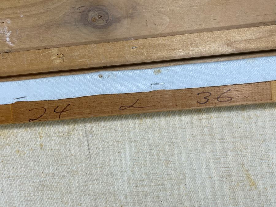 Original City Scene Artwork By Sebastian 24 X 36 In Frame 32 X 44 [Photo 11]