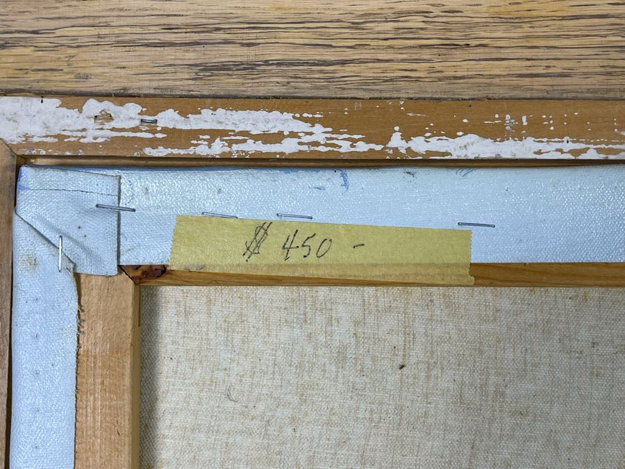 Original City Scene Artwork By Sebastian 24 X 36 In Frame 32 X 44 [Photo 10]