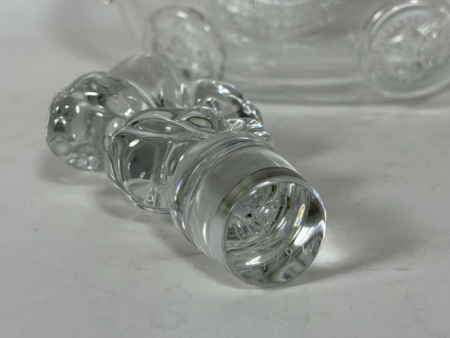 Baccarat Crystal Louis XIII Remy Martin Bottle With Stopper 11H X 7W [Photo 5]