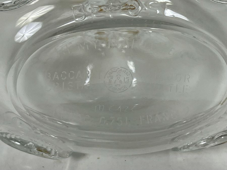 Baccarat Crystal Louis XIII Remy Martin Bottle With Stopper 11H X 7W [Photo 7]