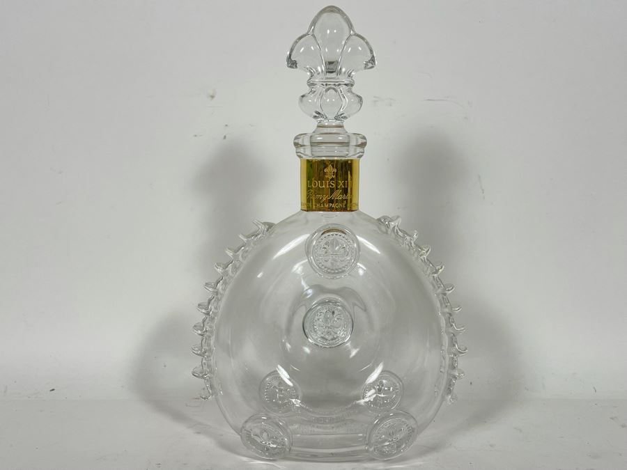 Baccarat Crystal Louis XIII Remy Martin Bottle With Stopper 11H X 7W [Photo 2]