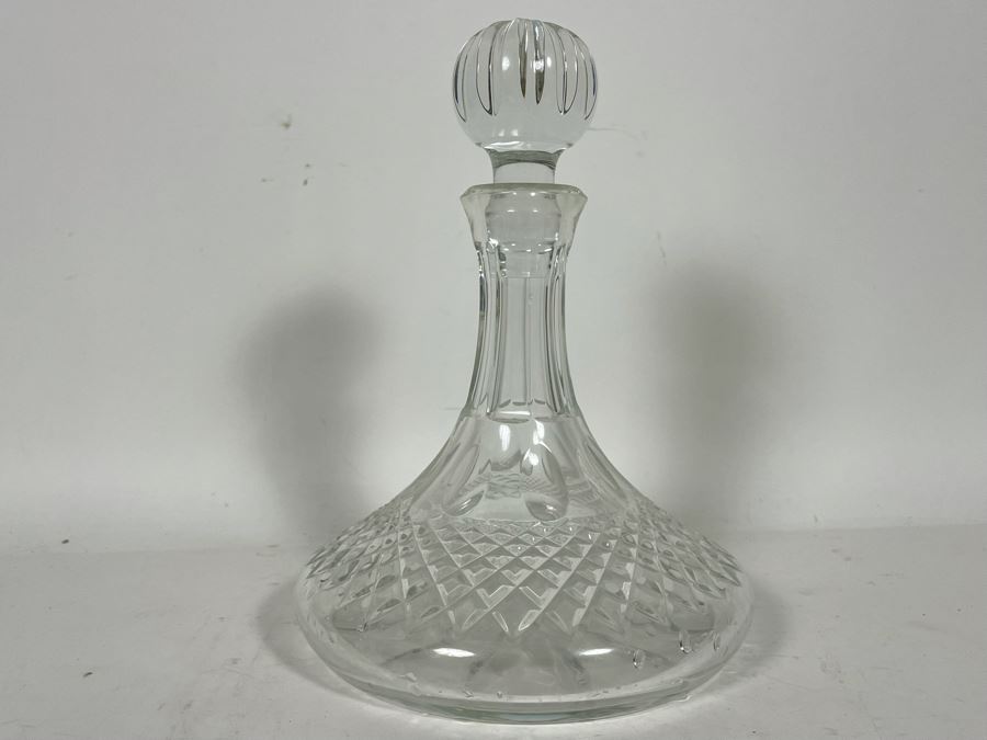 Crystal Liquor Decanter With Stopper 10H [Photo 3]