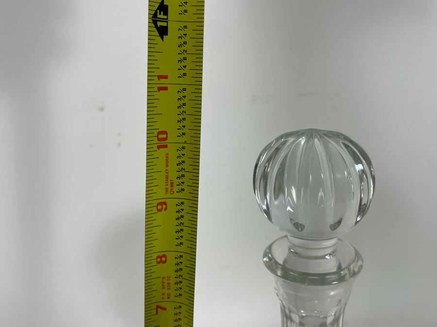 Crystal Liquor Decanter With Stopper 10H [Photo 4]