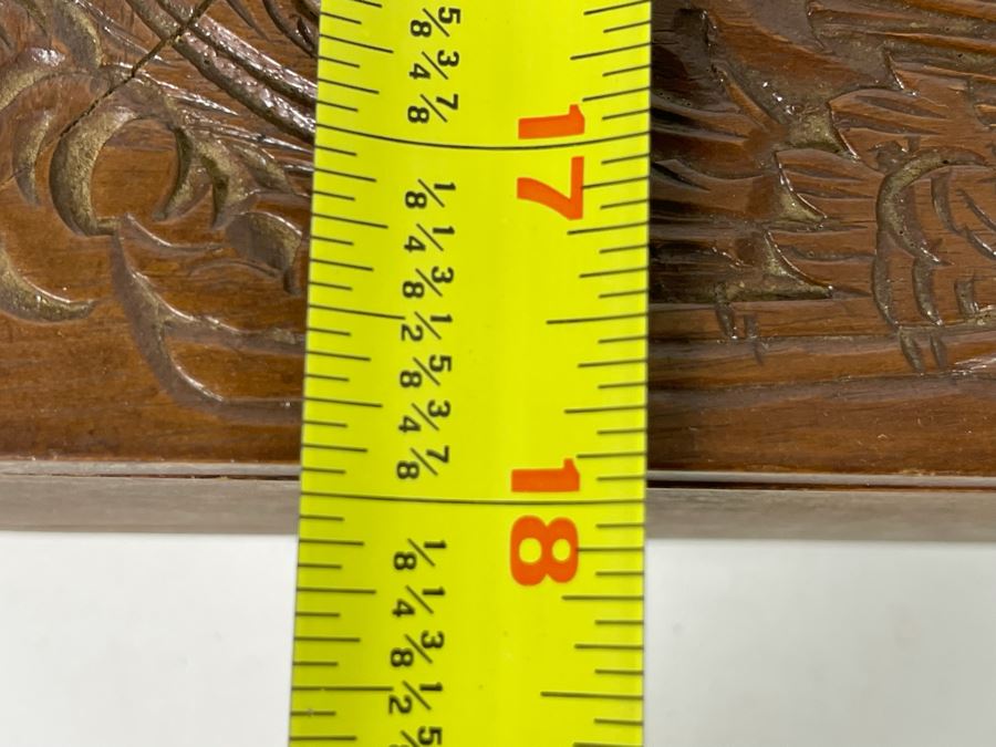 Custom Chinese Portable Chess Board With Individually Carved Scenes And Pieces 18W X 18D - See Photos [Photo 35]