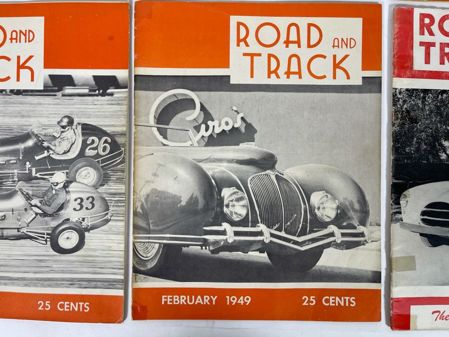 Vintage 1940s Road & Track Magazines - See Photos [Photo 7]