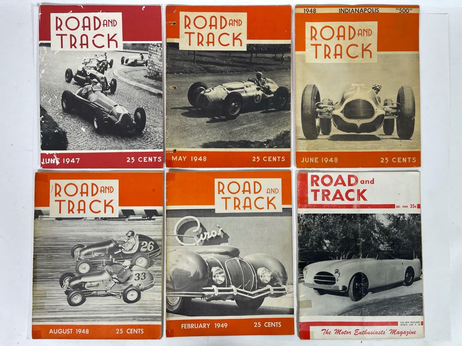 Vintage 1940s Road & Track Magazines - See Photos [Photo 2]
