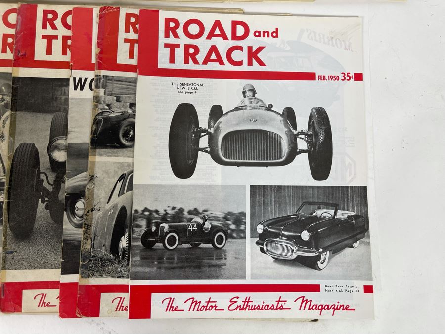 Vintage 1950-1951 Road & Track Magazines - See Photos [Photo 5]